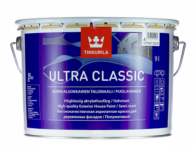 Краска для дома Tikkurila Ultra Classic (Ультра Классик)