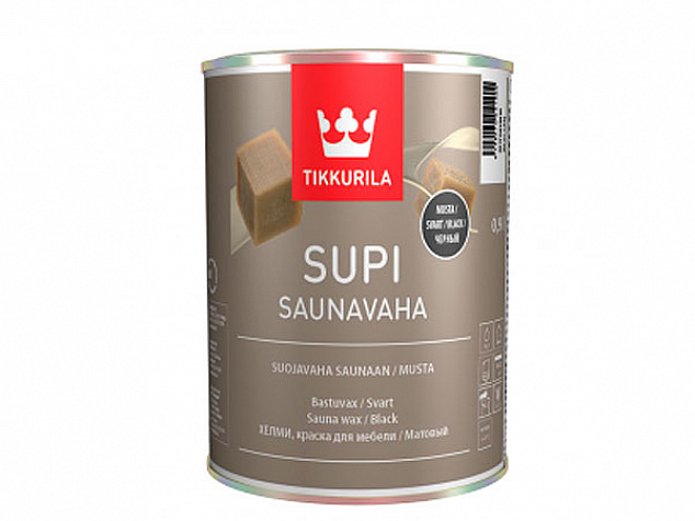 Состав для сауны Tikkurila Supi Saunavaha (Супи Саунаваха воск)