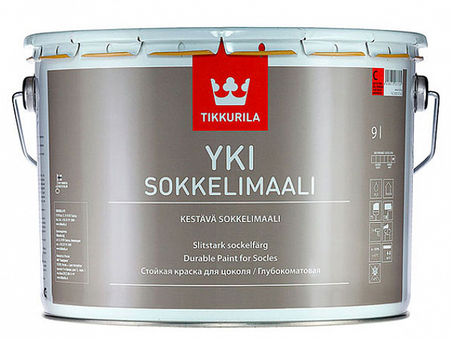 Краска для цоколя Tikkurila Yki (Тиккурила Юки)