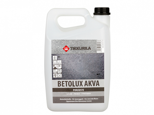 Грунтовка для бетонных полов Tikkurila Betolux Aqua (Бетолюкс Аква)