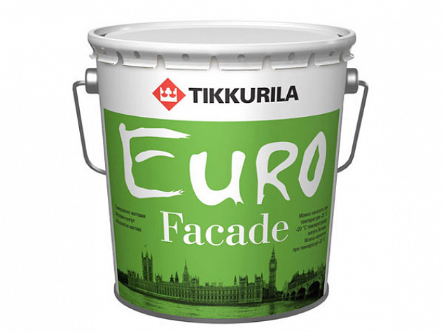 Фасадная краска Tikkurila Euro Facade (Евро Фасад)