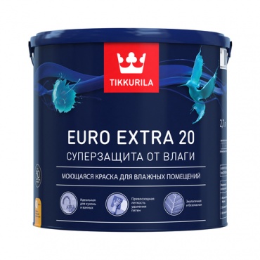 Tikkurila Euro Extra 20 ​Суперзащита от влаги