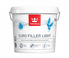 Легкая шпаклевка Tikkurila Euro Light Filler (Евро Лайт Филлер) 