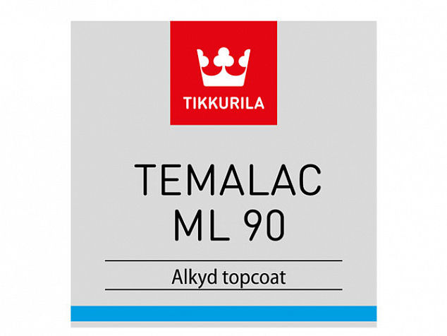 Алкидная финишная краска Tikkurila Temalac ML 90 (Темалак МЛ 90)