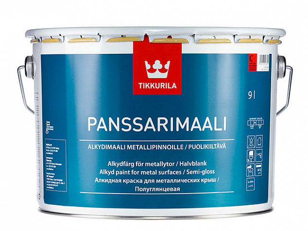 Краска для крыш  Tikkurila Panssarimaali (Панссаримаали)