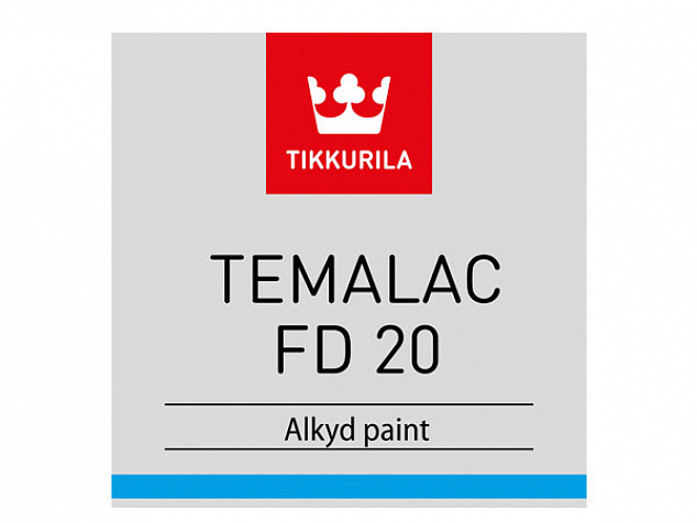 Алкидная краска Tikkurila Temalac FD 20, 50, 90 (Темалак ФД 20, 50, 90)