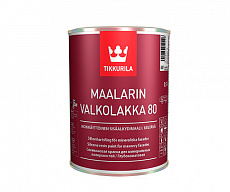 Алкидная эмаль Tikkurila Maalarin Valkolakka (глян., п/.мат)