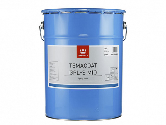 Двухкомпонентная эпоксидная краска Tikkurila Temacoat GPL-S MIO (Темакоут ГПЛ-МИО)