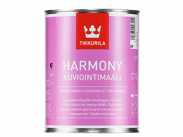 Декоративная краска Tikkurila Harmony Kuviontimaali (Гармония)