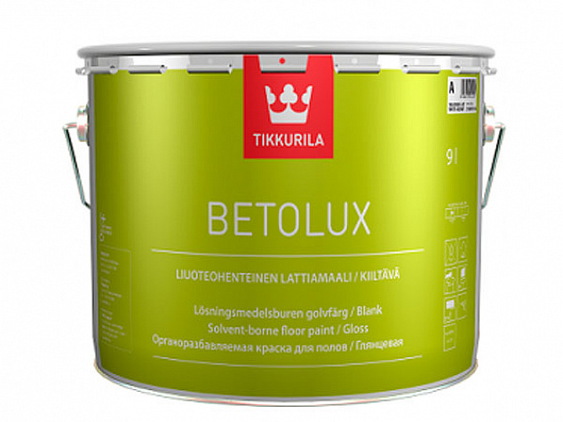 Краска для пола Tikkurila Betolux (Бетолюкс)