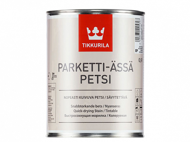 Морилка Tikkurila Parketti-Assa Petsi (Паркетти-Ясся)