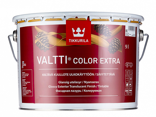 Фасадная лазурь Tikkurila Valtti Color Extra (Валтти Колор Экстра)