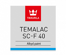 Алкидная краска Tikkurila Temalac SC-F 40 (Темалак СЦ-Ф 40)