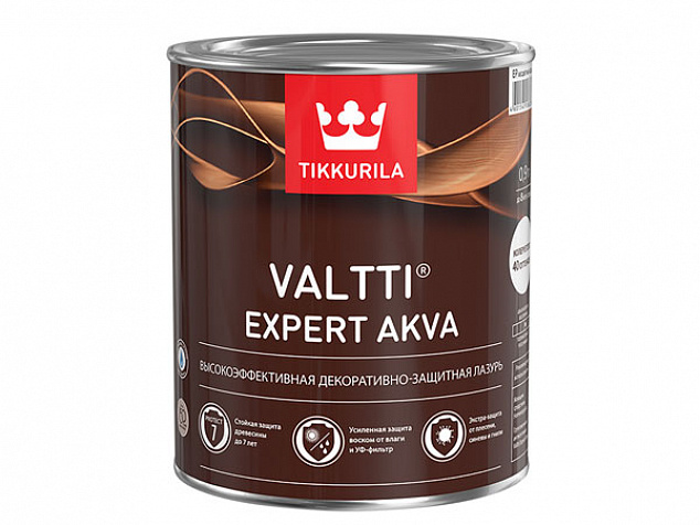 Водный антисептик для дерева Tikkurila Valtti Expert Akva (Валтти Эксперт Аква)