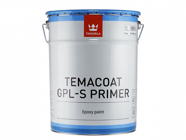 Двухкомпонентная эпоксидная краска Tikkurila Temacoat GPL-S Primer (Темакоут ГПЛ-С Праймер)